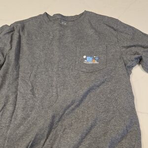 Vineyard Vines Heather Gray Long Sleeve Tee